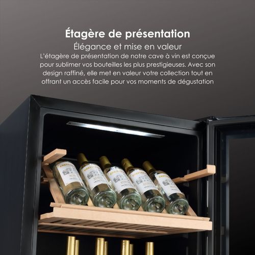 Cave à Vin Polyvalente Lecépage Agj268vx2z 268 Bouteilles Double Zone