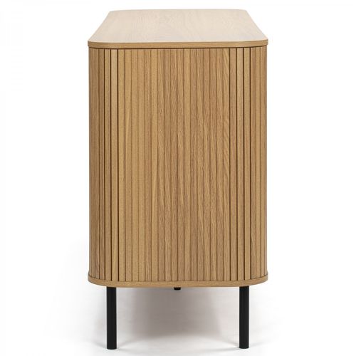 Commode 6 Tiroirs Callix Uh11114 Mdf Lattes Coloris noir