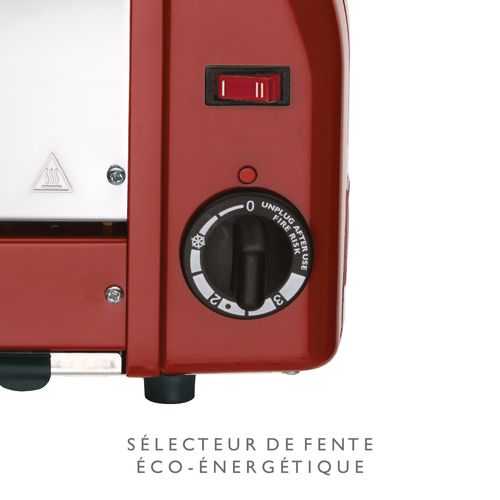 Grille-pain 2 Fentes 1200w Rouge - 20259