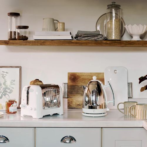 Grille-pain 2 Fentes 1200w Blanc/inox - 26223