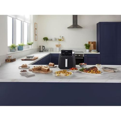 Friteuse - Max Af180eu - 2000 W - Noir - Température Variable - Minuterie