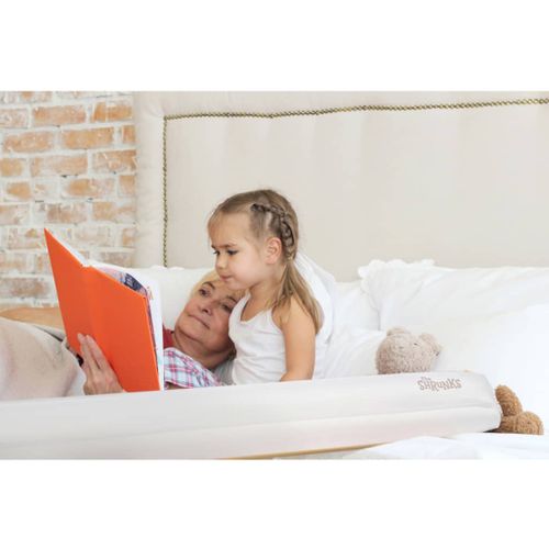 Rails De Protection De Lit Gonflable 2 PCs Blanc