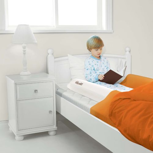 Rails De Protection De Lit Gonflable 2 PCs Blanc