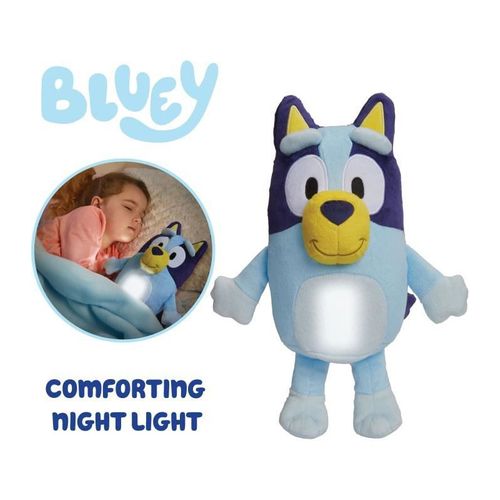Veilleuse Peluche Bluey - 25 Cm