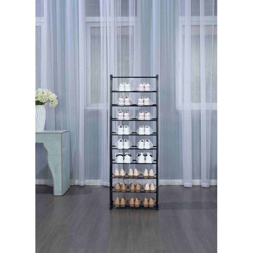 Meuble à Chaussures 9 Niveaux  Hg8076-blk