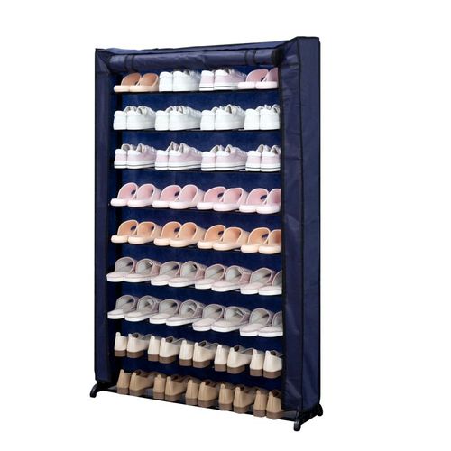 Meuble à Chaussures 9 Niveaux  Hg8077-blu