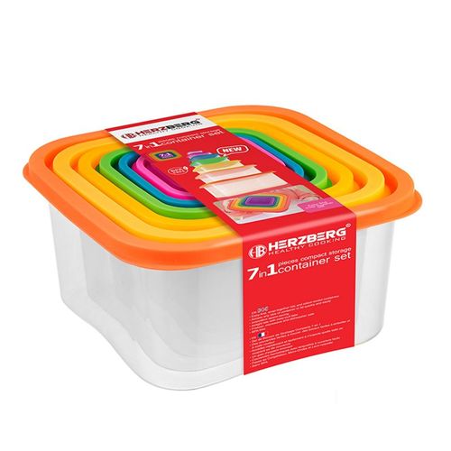 Ensemble De Boites De Conservations Alimentaires 7 Pièces  Hgsfs7n1
