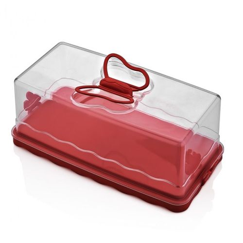 Boite à Gateaux/tarte Rouge Herzberg Hgl575-red