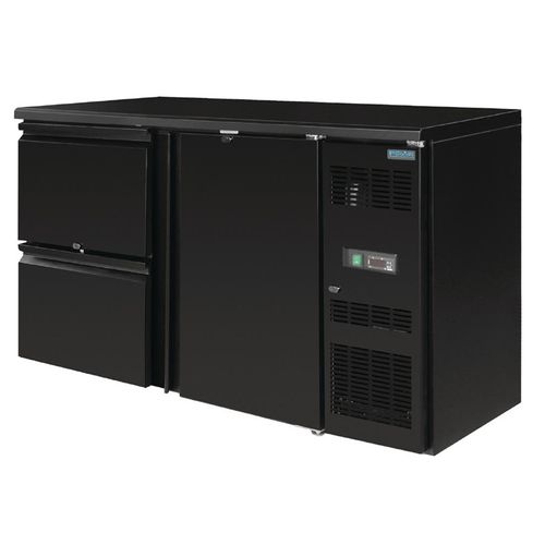 Arrière-bar Réfrigéré 349l 2 Tiroirs Et 1 Porte -