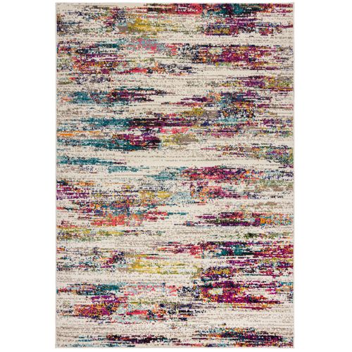 Tapis De Salon Moderne Crimp En Polypropylène - Multicolore - 160x230 Cm