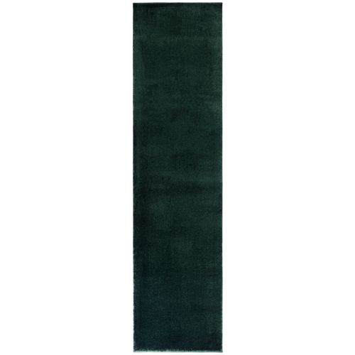 Tapis De Couloir Moderne Épais Charly En Polyester - Vert - 60x230 Cm