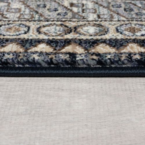 Tapis De Salon Style Orient Constantine En Polypropylène - Bleu - 200x290 Cm