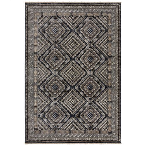 Tapis De Salon Style Orient Constantine En Polypropylène - Bleu - 200x290 Cm