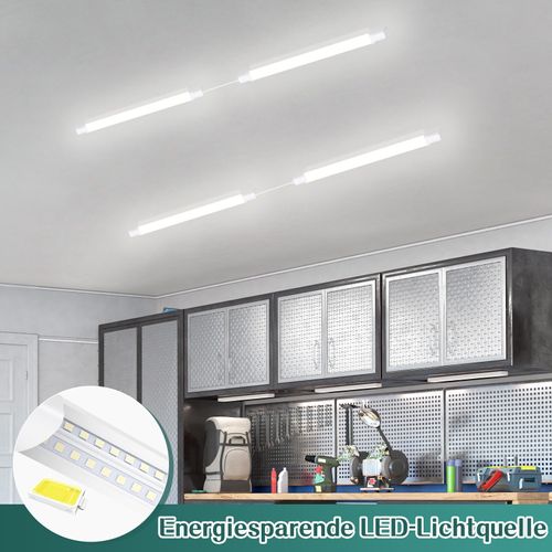 Plafonnier LED Anti-humidité Plafonnier Lampe D'atelier Tube LED Ip65 Étanche 5000k