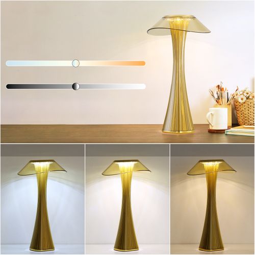 Lampe De Chevet LED Moderne à Intensité Variable USB Avec 3 Niveaux De Luminosité