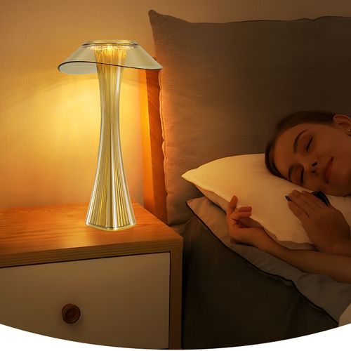 Lampe De Chevet LED Moderne à Intensité Variable USB Avec 3 Niveaux De Luminosité