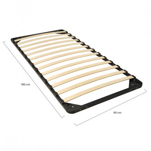 Lit 1 Place 90x190cm Blanc Kiapa Blanc Inclus Sommier Et 2 Tiroirs Pour Rangement