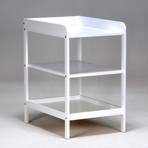 Table à Langer Plan à Langer Lola 75x55x90cm Bois Massif Couleur Blanc