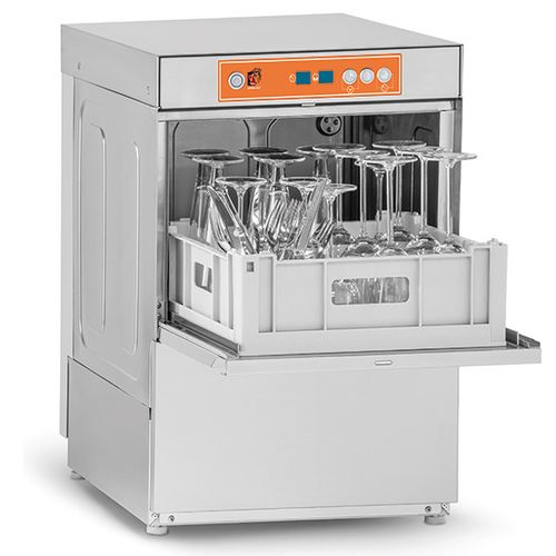 Lave-verre Professionnel Digital Pompe De Vidange - Panier 400 X 400 Mm -