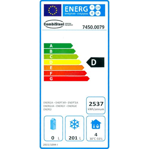 Table Réfrigérée Négative Compacte - 2 Portes -