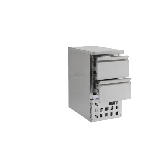 Table Réfrigérée Positive  700 - 2 Tiroirs -
