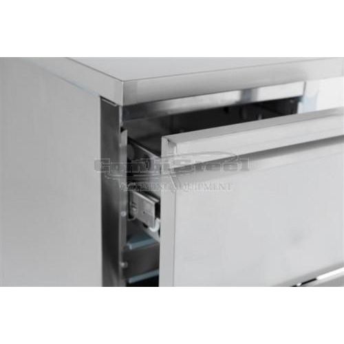 Table Réfrigérée Positive  700 - 2 Tiroirs -