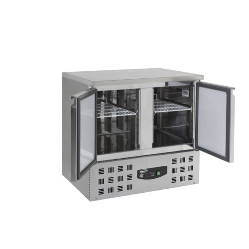 Table Réfrigérée Positive 2 Portes - 257 Litres -