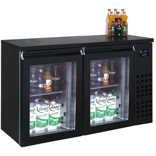 Arrière-bar - 2 Portes Vitrées -