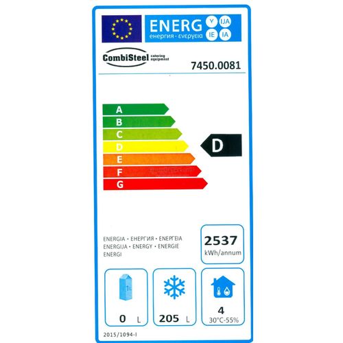 Table Réfrigérée Négative 272 L - 2 Portes -