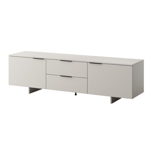Meuble TV 180x42x55 Cm Cachemir Calia Meuble Avec Tiroirs Hi-fi Sur Pied