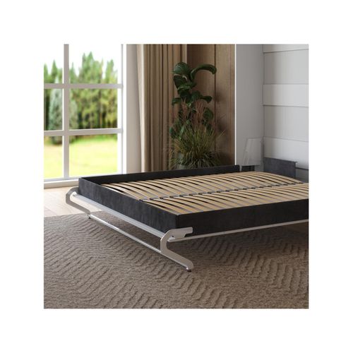 Lit Escamotable 160x200cm Vertikal M1 Lit Mural Blanc