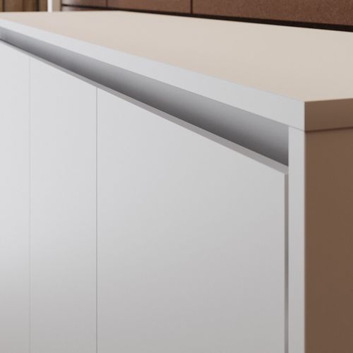 Lit Escamotable 160x200cm Horizontal M2 Lit Mural Blanc