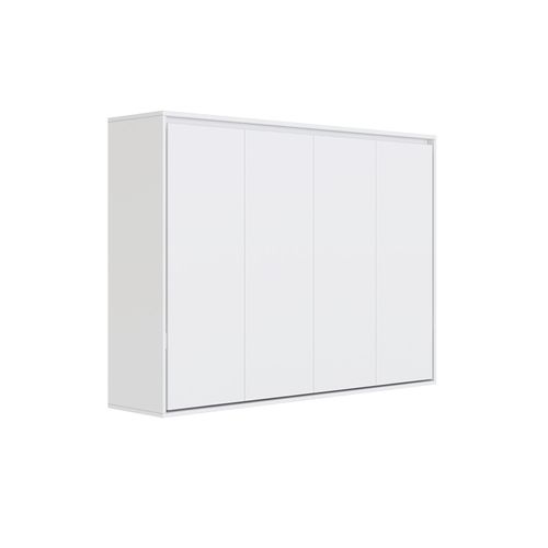 Lit Escamotable 160x200cm Horizontal M2 Lit Mural Blanc