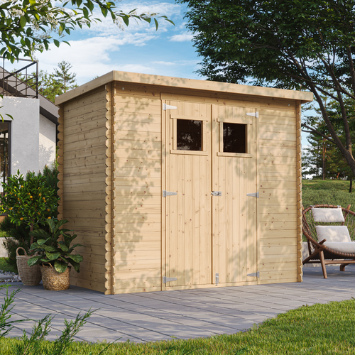 M310 Abri De Jardin En Bois - L239xl142xh200cm/2.63 M2