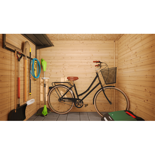 M310 Abri De Jardin En Bois - L239xl142xh200cm/2.63 M2