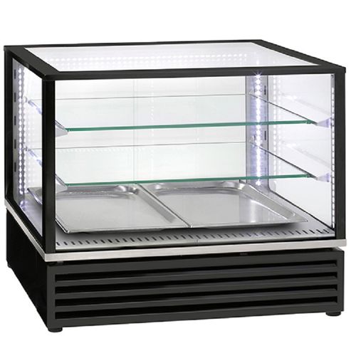Vitrine Réfrigérée à Poser Ventilé Snack Pâtisserie - 2 X Gn 1/1