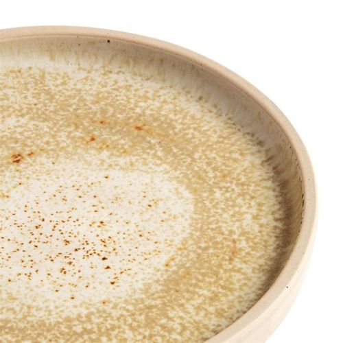 Assiette Plate Bord Droit 250 Mm - Lot De 6 - Canvas