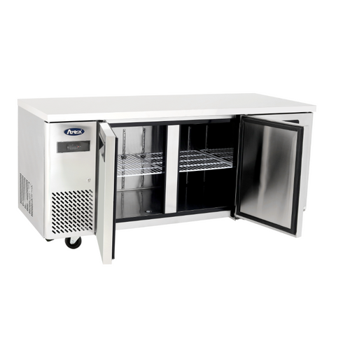 Table Réfrigérée Positive 3 Portes - 470 Litres -