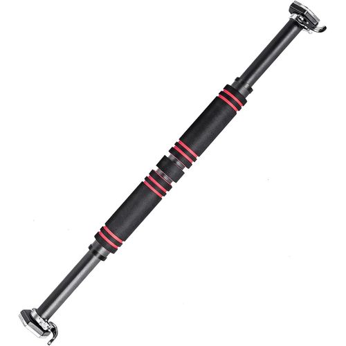 Barre De Traction Pour Porte Largeur Réglable De 65 à 100 Cm Installation Noir