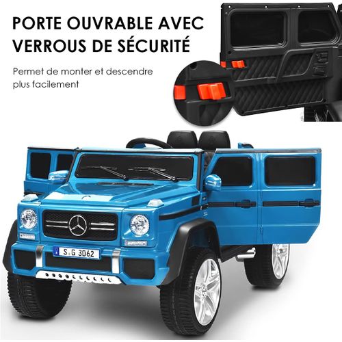 COSTWAY 12V Voiture Electrique Enfants avec Télécommande 2,4 G