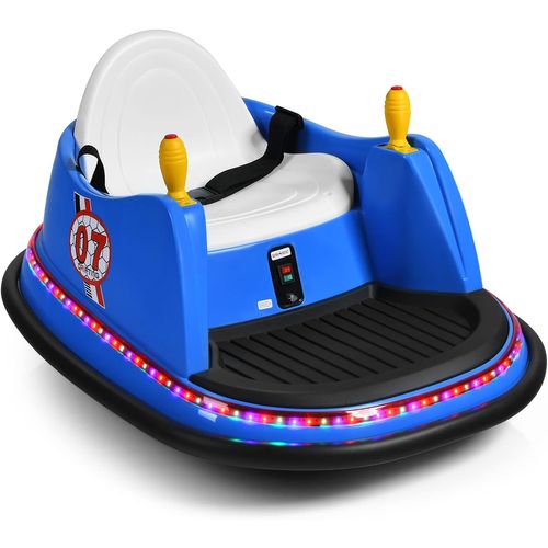 Voiture Auto Tamponneuse Électrique 6v Pour Enfants 2-5 Ans, Avec Télécommande, Effet Sonore