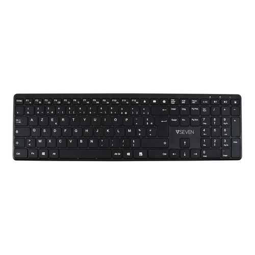 Clavier Clavier Kw550frbt Dual Mode Bluetooth / Wireless 2,4 Ghz Français Azerty - Noir