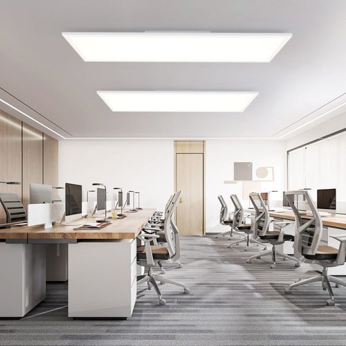 Panneau LED 100 X 25 Cm Variable Long Éclairage Rvb à Changement Avec Télécommande, 24 W