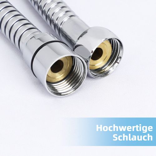 Douchette à Main Ronde En Nickel à Économie D'eau Avec 3 Jets