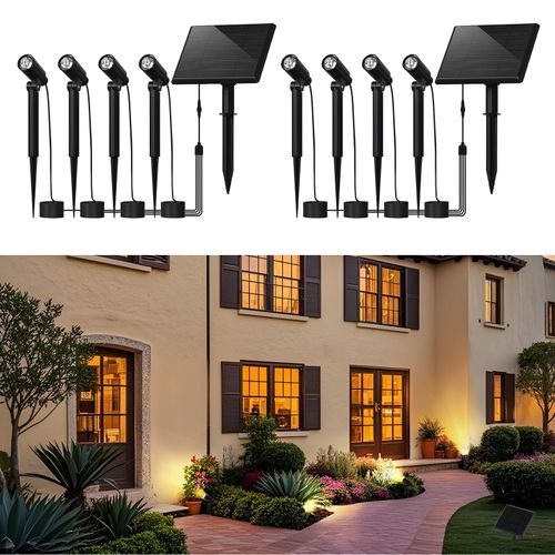 Spots De Jardin LED Avec Piquet De Terre Ip65 Extérieur 3000k (Lot de 2)