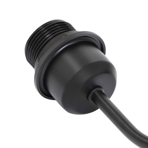 Applique Murale Vintage Lampe D'intérieur Éclairage Mural Rétro Lampe De Couloir Noire E27