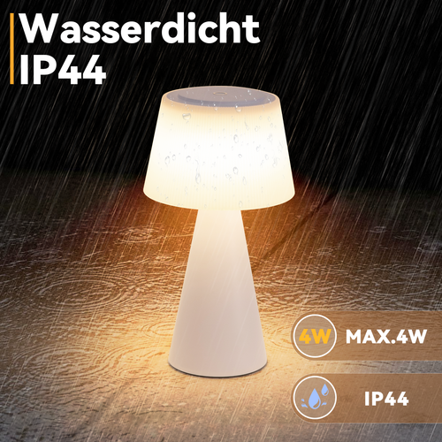 Lampe De Table à Batterie Solaire Sans Fil LED 3600mha Rechargeable Tactile Avec Batterie USB