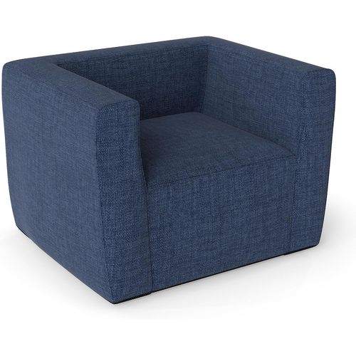 Fauteuil Gonflable Portable 104x81x67cm, Housse Détachable, Base Antidérapante (bleu)