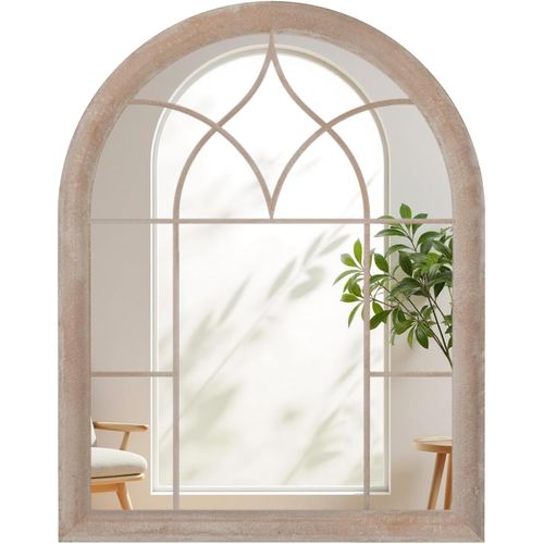Grand Miroir Mural Arche Exterieur Interieur,miroir Decoration Murale De Fenêtre(88,5 X 69 Cm)