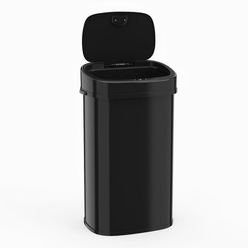 Poubelle Cuisine Automatique 58l,tri Selectif,2 Anneaux De Maintien,couvercle à Ouverture Maintenue